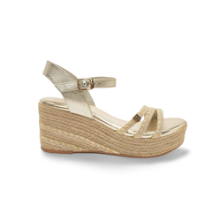 Sandalias Y Zue Popa ALBANY piel beig