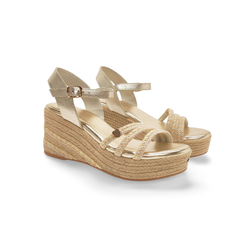 Sandalias Y Zue Popa ALBANY piel beig