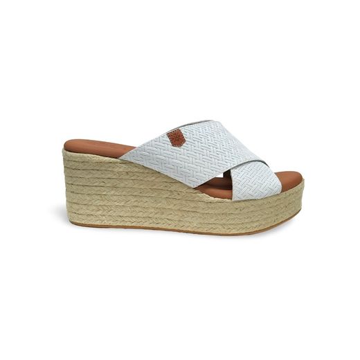 Sandalias Y Zue Popa ALBUFERA piel blanco