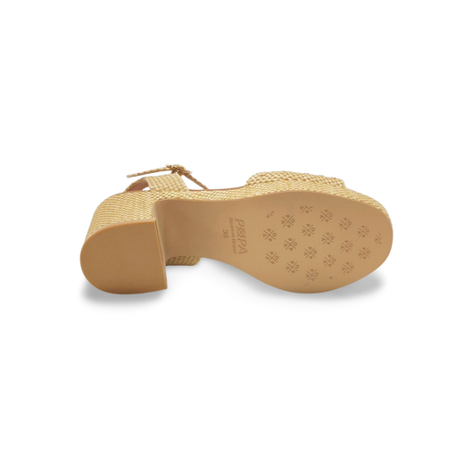 Sandalias Y Zue Popa DAIRA textil beig