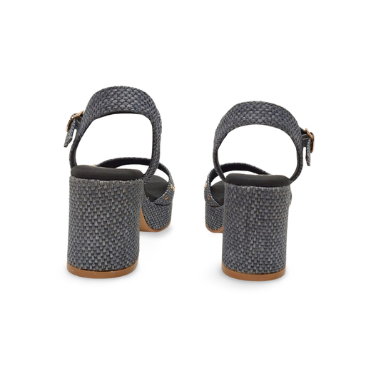 Sandalias Y Zue Popa DAIRA textil negro