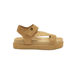 Sandalias Y Zue Popa NIANA textil beig