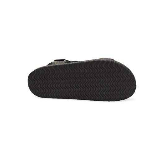 Sandalias Y Zue Popa NIANA textil negro