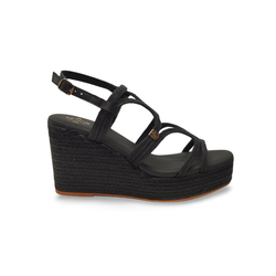 Sandalias Y Zue Popa RIBERA piel negro