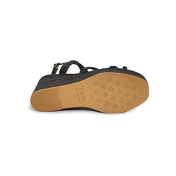 Sandalias Y Zue Popa RIBERA piel negro