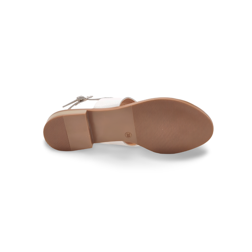 Sandalias Y Zue Sandals 5860 piel blanco