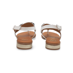 Sandalias Y Zue Sandals 5860 piel blanco