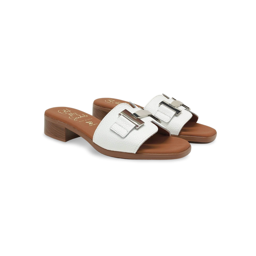 Sandalias Y Zue Sandals 5890 piel blanco