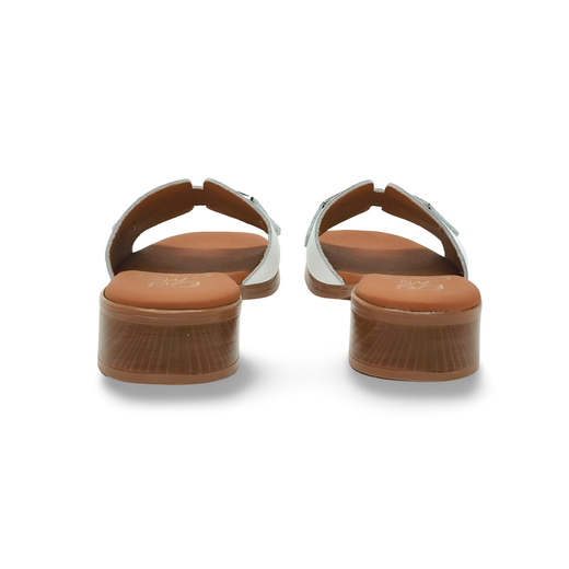 Sandalias Y Zue Sandals 5890 piel blanco