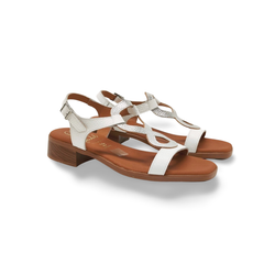 Sandalias Y Zue Sandals 5893 piel blanco