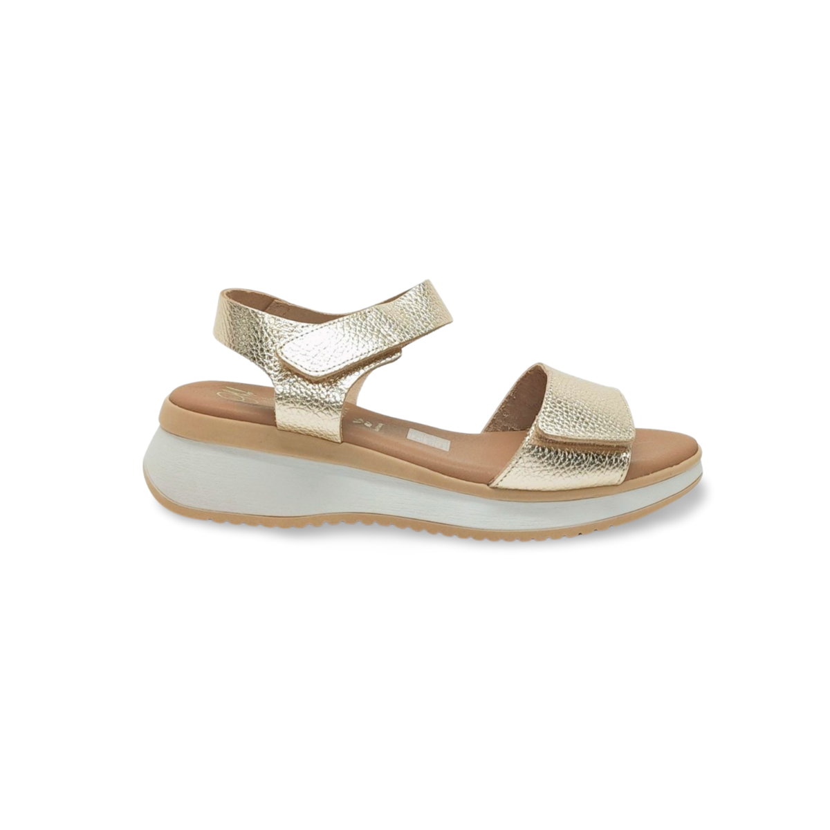 Sandalias Y Zue Sandals 5942 piel dorado 37