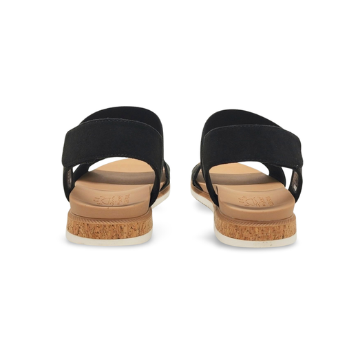 Sandalias Y Zue Skechers 114710 piel vegana negro