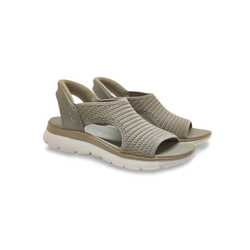 Sandalias Y Zue Skechers 119519 textil taupe