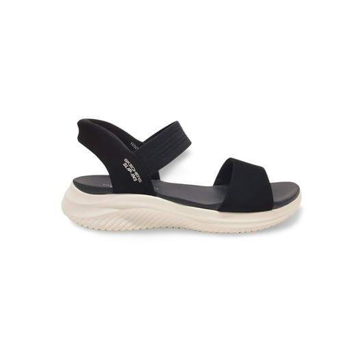 Sandalias Y Zue Skechers 119804 textil negro