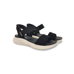 Sandalias Y Zue Skechers 119804 textil negro