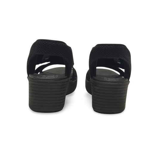 Sandalias Y Zue Skechers 120012 textil negro