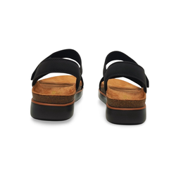 Sandalias Y Zue Skechers 163252 piel vegana negro