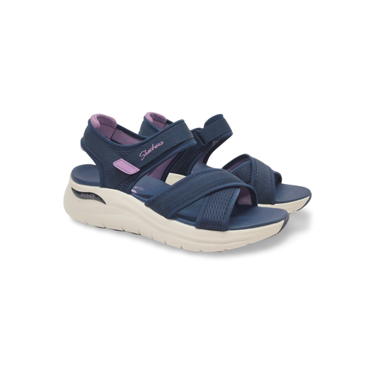 Sandalias Y Zue Skechers 164078 textil marino