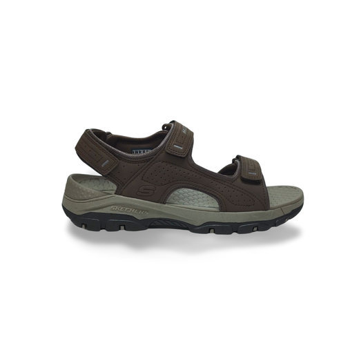 Sandalias Y Zue Skechers 204105 piel vegana marrón