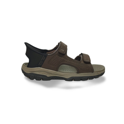 Sandalias Y Zue Skechers 205289 piel vegana marrón