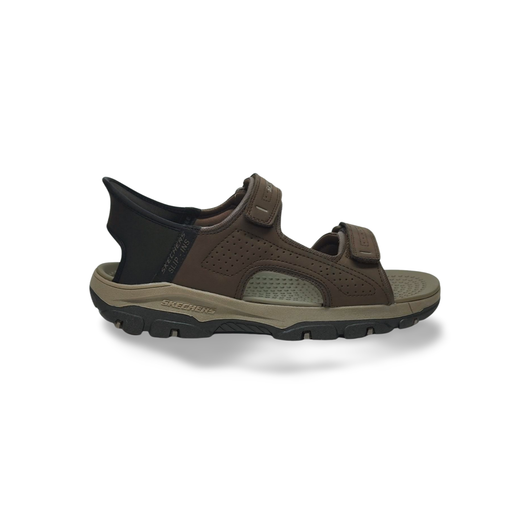Sandalias Y Zue Skechers 205289 piel vegana marrón