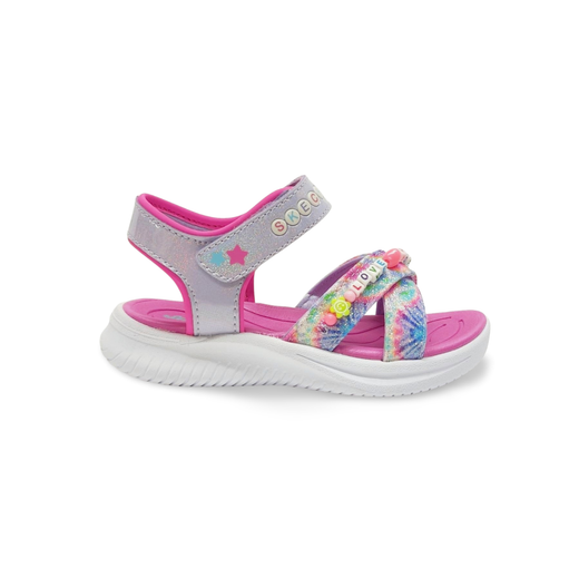 Sandalias Y Zue Skechers 303045 piel vegana lila
