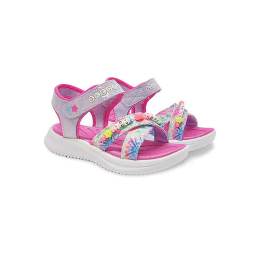 Sandalias Y Zue Skechers 303045 piel vegana lila