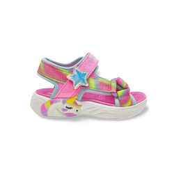 Sandalias Y Zue Skechers 303107 piel vegana fucsia