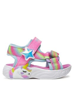 Sandalias Y Zue Skechers 303170 piel vegana combinados