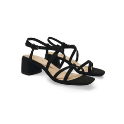 Sandalias Y Zue Tamaris 28204 textil negro