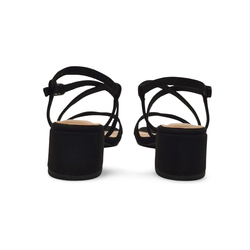 Sandalias Y Zue Tamaris 28204 textil negro