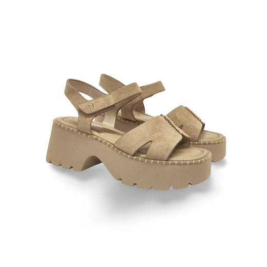 Sandalias Y Zue Tamaris 28377 piel beig