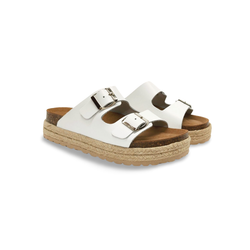 Sandalias Y Zue Tiziana 800 piel blanco