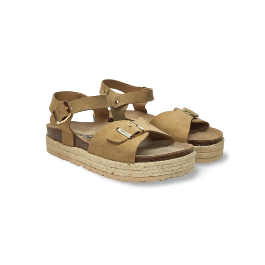 Sandalias Y Zue Tiziana 801 piel taupe