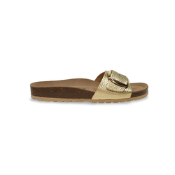Sandalias Y Zue Tiziana DELIA piel dorado