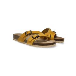 Sandalias Y Zue Tiziana DIANA piel mostaza