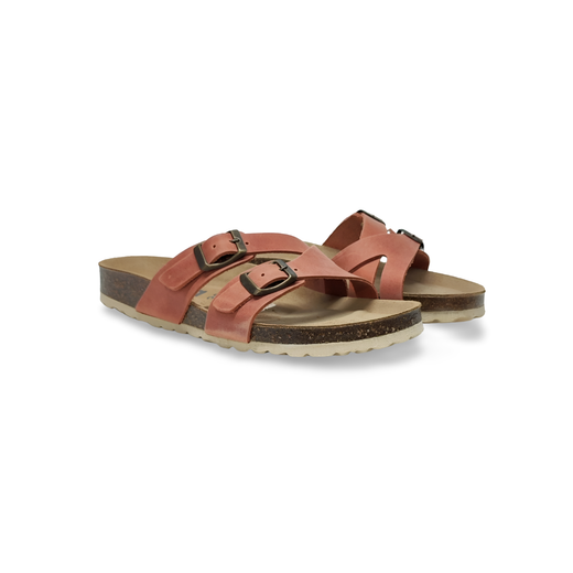 Sandalias Y Zue Tiziana DIANA piel teja