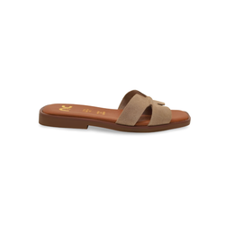 Sandalias Y Zue Tiziana MIRIAM piel taupe
