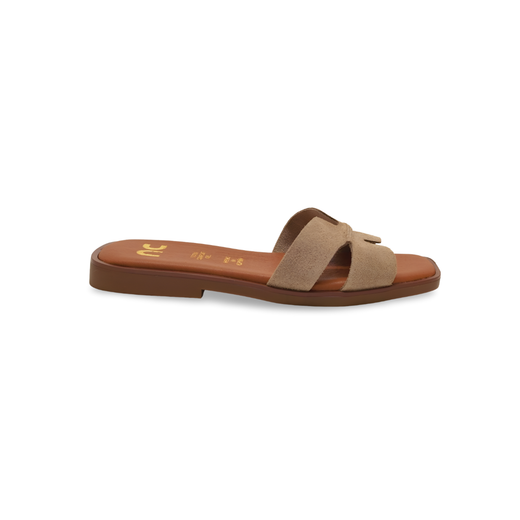 Sandalias Y Zue Tiziana MIRIAM piel taupe
