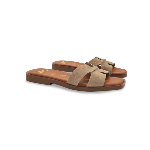 Sandalias Y Zue Tiziana MIRIAM piel taupe