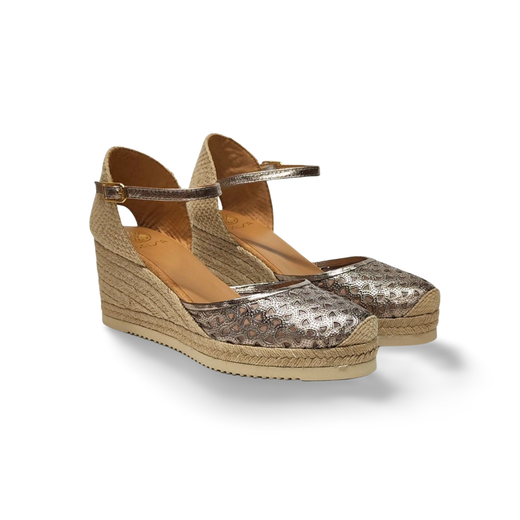 Sandalias Y Zue Unisa CELERA piel bronce