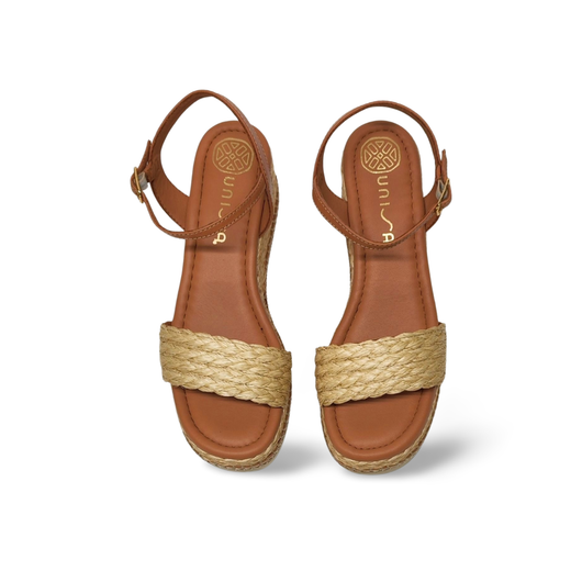 Sandalias Y Zue Unisa KEBEC textil cuero