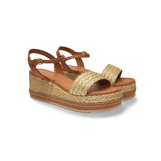 Sandalias Y Zue Unisa KEBEC textil cuero