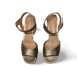 Sandalias Y Zue Unisa NEY piel bronce