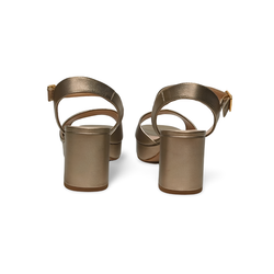 Sandalias Y Zue Unisa NEY piel bronce