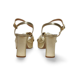 Sandalias Y Zue Unisa ONOA piel dorado