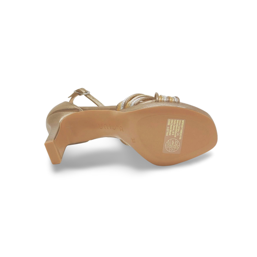 Sandalias Y Zue Unisa SELENA piel bronce