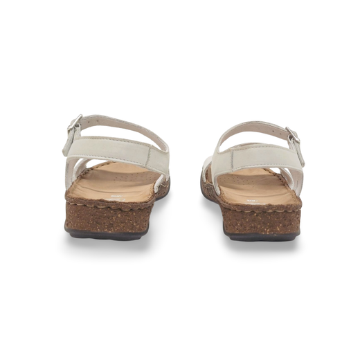 Sandalias Y Zue Walk & Fly 35580 piel blanco