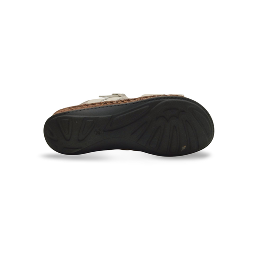 Sandalias Y Zue Walk & Fly 35580 piel blanco