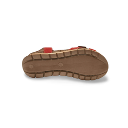Sandalias Y Zue Walk & Fly 50890 piel rojo